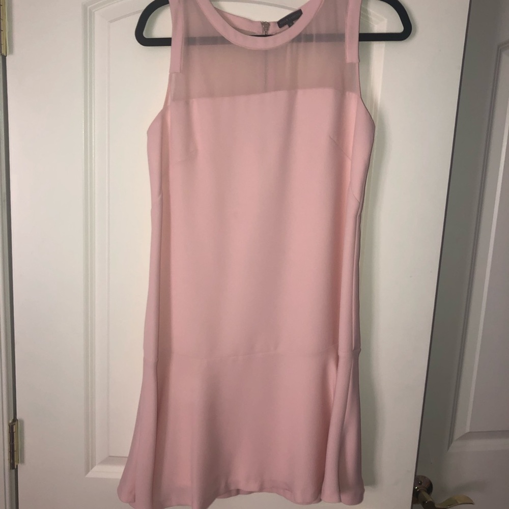 Baby pink dress